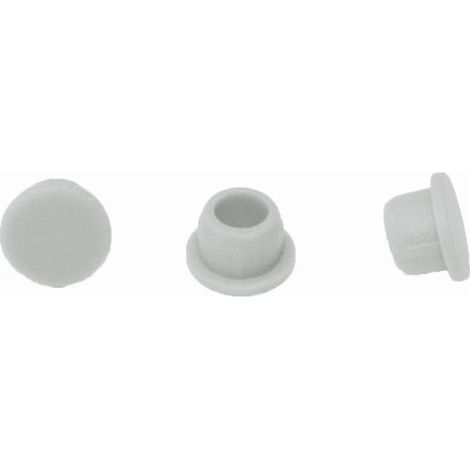 CAPUCHONS D6 CLAMEX GRIS CLAIR RAL 7035 (1/2)