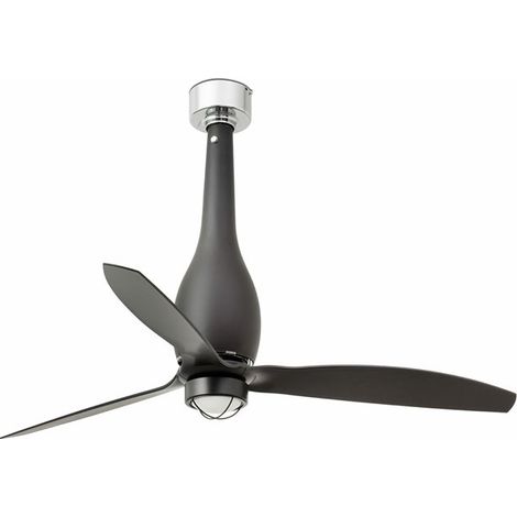 ETERFAN M LED Ventilador negro mate (1/5)