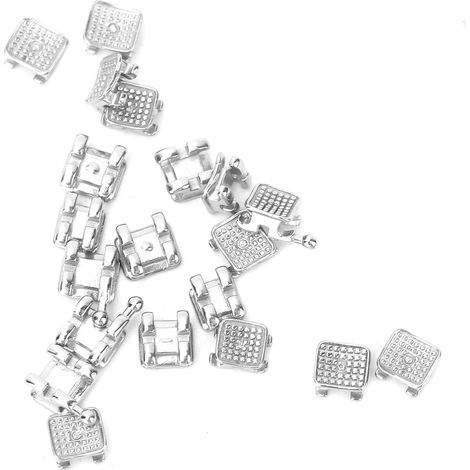 20Pcs Dental Orthodontic Edgewise Brackets Braces for Orthodontic Treatment (Standard 3 Hook) (1/5)