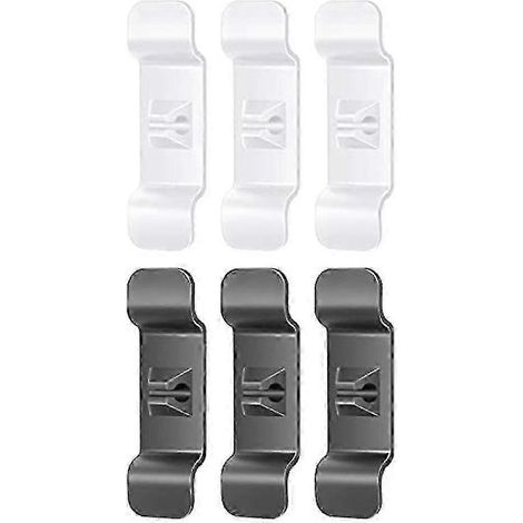 Lot de 6 organisateurs de câbles pour appareils de cuisine, enrouleur de câble en plastique, support de câble. (1/5)