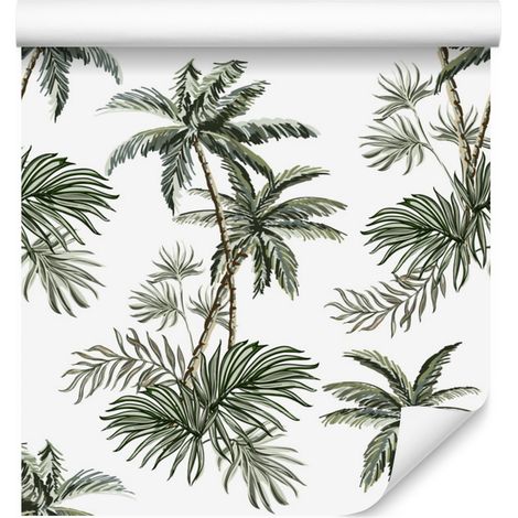 Papier peint Palmiers, plantes, jeunesse pour salon et chambre 50x1000 cm (1/5)