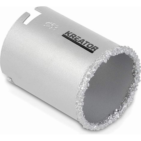 Scie cloche pour faïence Kreator Ø 53 mm