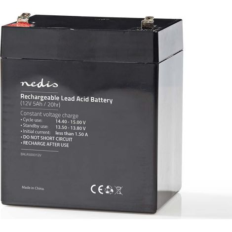 Bateria de plomo acido 12v 5000mah recargable