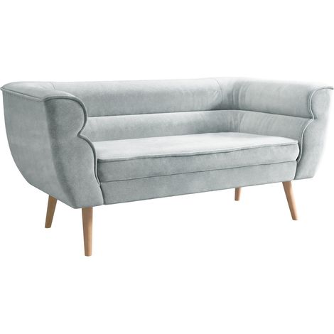 Sofá Glenview 101, Paros 05, 142x74x76cm, Tapiz, Patas: Madera (1/4)