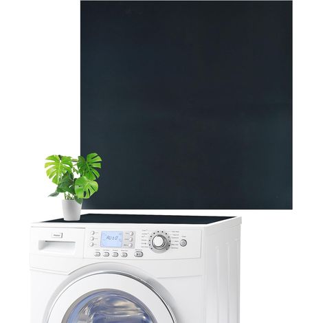 Waschmaschinen-Abdeckung, 60 x 60 cm, Waschmaschinen-Abdeckung, rutschfeste Gummi-Schutzhülle, Diatomeen-Waschmaschinen-Abdeckung für Nachttisch, Mikrowelle, staubdichte Matte
