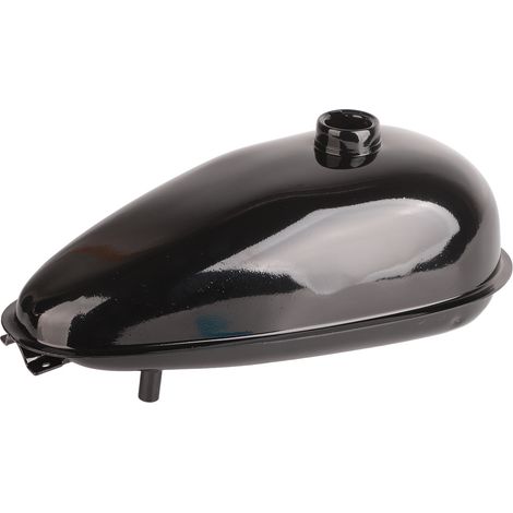 Réservoir de carburant de 4 litres, en alliage d'aluminium poli, adapté aux motos et vélos électriques de 49 à 80 cm3. (1/5)