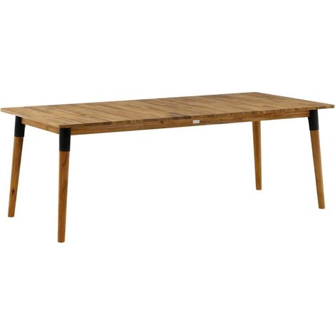 Table de Jardin en Bois "Julian" 210cm Naturel (1/5)