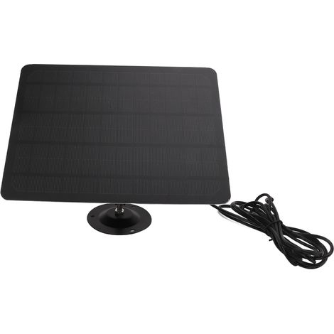 Panneau générateur d'énergie solaire, panneau étanche pour voiture, camping-car, maison, caméra de sécurité extérieure (1/5)