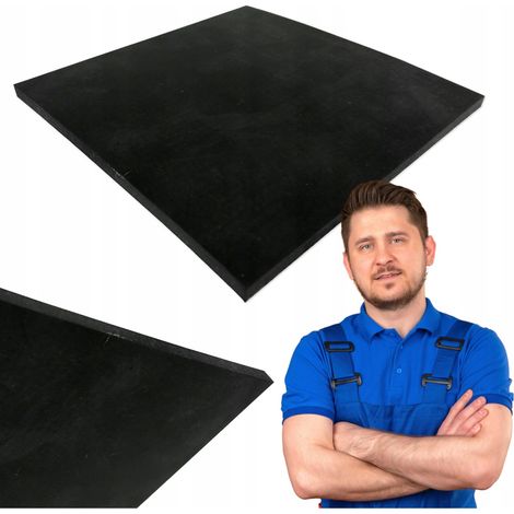 Gummimatte für belüftete Terrassenunterkonstruktion 200x200x10mm (1/5)