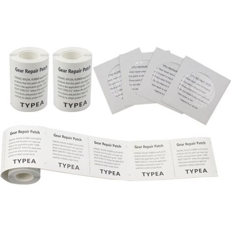 Green Mobility-Un rouleauTPU Tape Transparent Tenacious Flex Corrige la Réparation des Autocollants pour Les Tentes de Camping, Sacs à Dos, Auvents, Canots Pneumatiques et Matelas Gonflables 7 × 7cm (1/5)