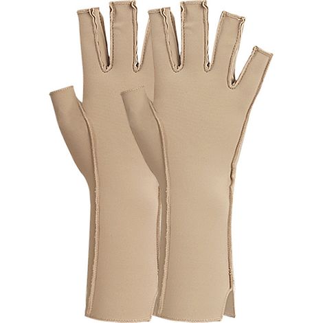 1 paire de gants de protection sans doigts, gants de sport à pression, gants de protection solaire d'extérieur amples et respirants (1/5)