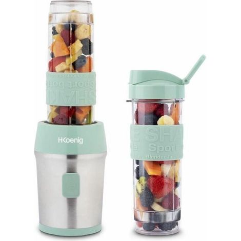 Hkoenig SMOO18 Mini Mixer Tragbar Pastellgrün