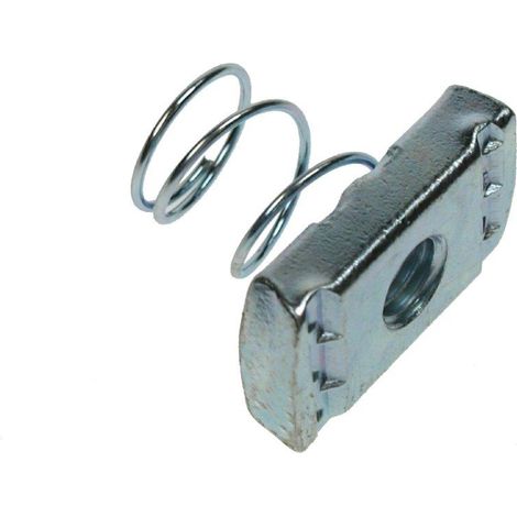 Écrou M6, Galvanisé, pour rail de 6 x 19mm