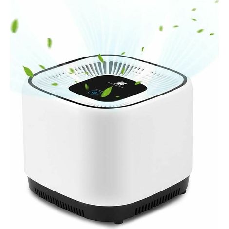 Purificador de aire con filtro HEPA verdadero, 20 m³. Rendimiento de filtración del 99,97 % contra olores, polvo, polen y humo. Funciones de esterilización (purificador de aire). (1/4)