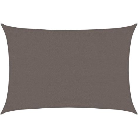 Maison Exclusive - Sonnensegel 160 g/m² Anthrazit 3,5x4,5 m HDPE (1/5)