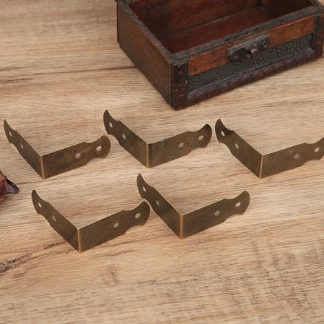 C070 Accessoires de bordure pour boîtes à bijoux anciennes / Bordure de caisse en bois / Bandes de chant pour boîtes / Bordures de boîtes d'emballage anciennes / Grandes bandes à quatre côtés 8 x 1,8