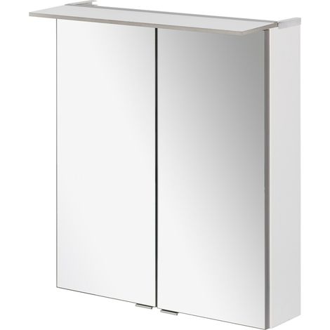FACKELMANN B.perfekt Spiegelschrank 60cm - Weiß (1/4)
