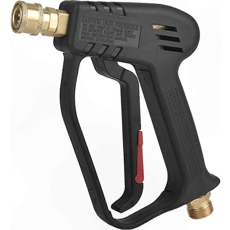 High-Pressure Water Nozzle with Quick Connect, Rustproof Design, Universal Fit for Garden Hose Sprinkler Hand Tool (1/5)