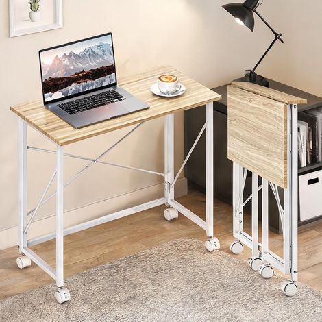 Bureau en mDF acier 80 x 40 x 75 cm (1/5)