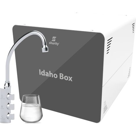 Shurity Idaho Box Frigogasatore acqua con Filtrazione per Cassettone Cucina - 3 vie, Liscia, Gassata e Fredda (1/5)