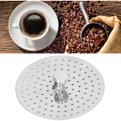 Accessoires pour cafetière italienne, tasseur à café en acier inoxydable, filtre à café pour cafetière italienne, 2 portions (1/5)