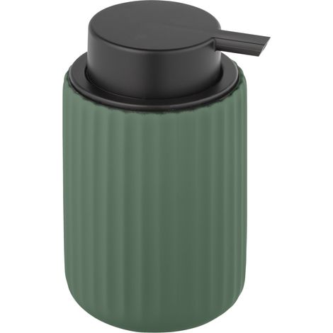 Distribuitor de sapun lichidée BELLUNO, céramique, vert, 500 ml, Wenko (1/5)