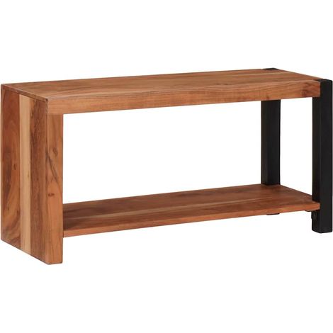 Bücherregal Braun 80 x 30 x 40 cm Massivholz Akazie