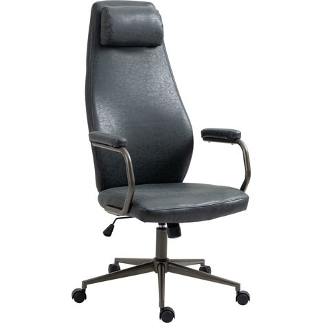 Sedia da ufficio Pocatello Industrial Loft Stile antico Nero antico (1/5)