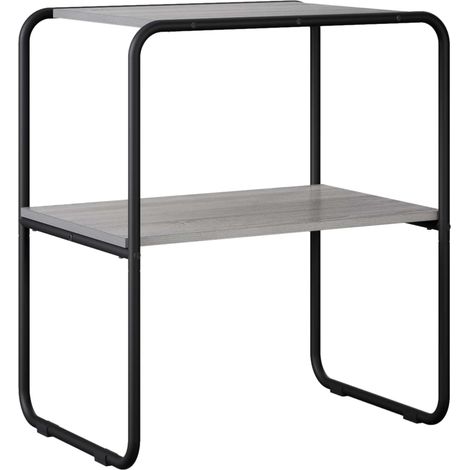 Tavolo consolle Sonoma grigio 60 x 42,5 x 70 cm vidaXL