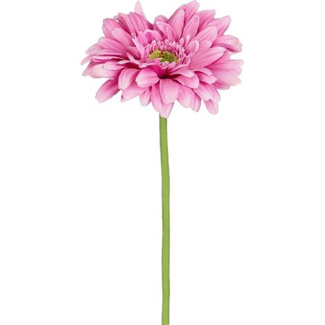 Mica Decorations künstliche Blume Gerbera violett 60 cm