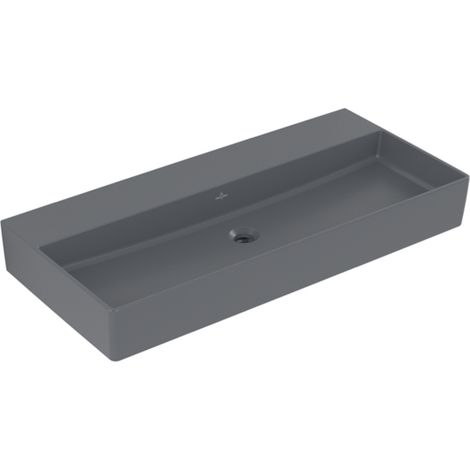 Lavabo mural Memento 2.0 de Villeroy &amp Boch, sin agujero para (1/2)