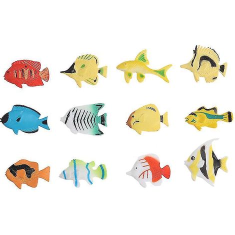 24-teiliges Kunststoff-Fischmodell (1/3)