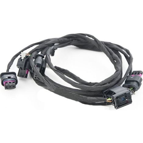 61129306090 convient au faisceau de câblage radar du pare-chocs arrière des BMW X5 11-18. (1/4)