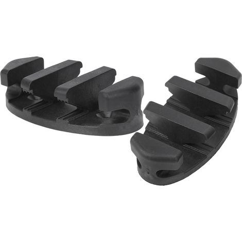 1 Paire de Rouleaux d'Amarrage Anti-Dérapants pour Canoë et Bateau, Accessoires de Quai Zigzag (1/5)