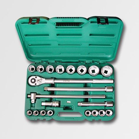 Juego de Llaves Honiton 21 Piezas 3/4", Uso Profesional en Taller Mecánico, Alta Resistencia, Precisión Industrial, Acero Reforzado, Estuche Incluido