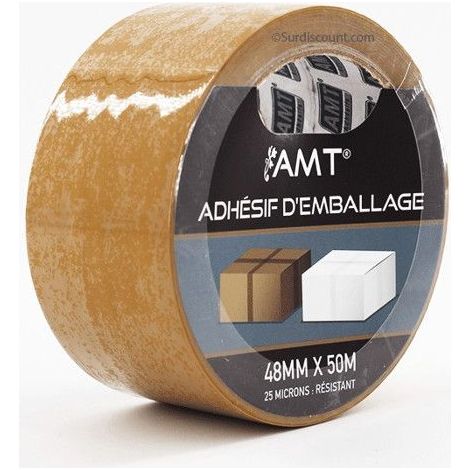 Ruban Emballage Havane 48Mmx50M Amt Adh (1/2)