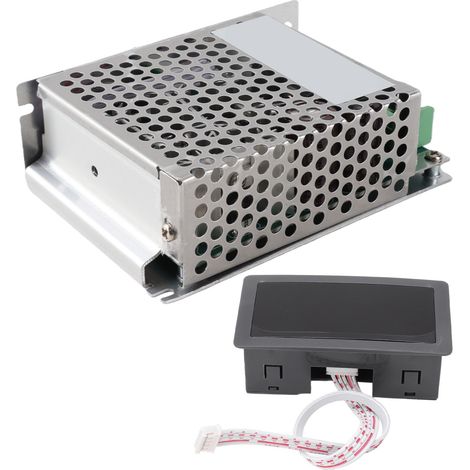 Régulateur vitesse moteur DC 12-80V PWM avec écran digital démarrage arrêt progressif jusqu'à 30A 21kHz (1/5)