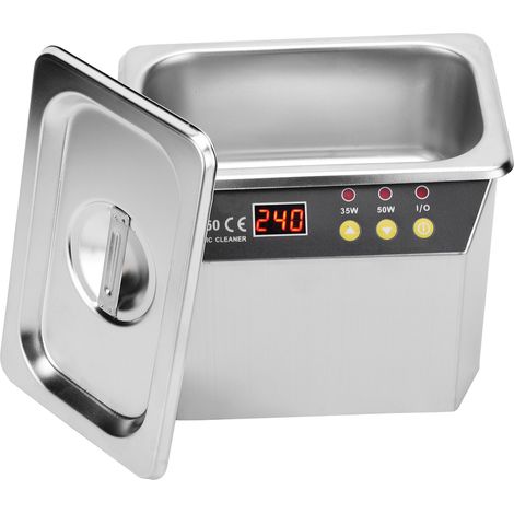 Nettoyeur Ultrasonique Haute Puissance pour Bijoux Montres Bagues Machine de Lavage BK-3550 0.8L Prise UE 220V (1/5)