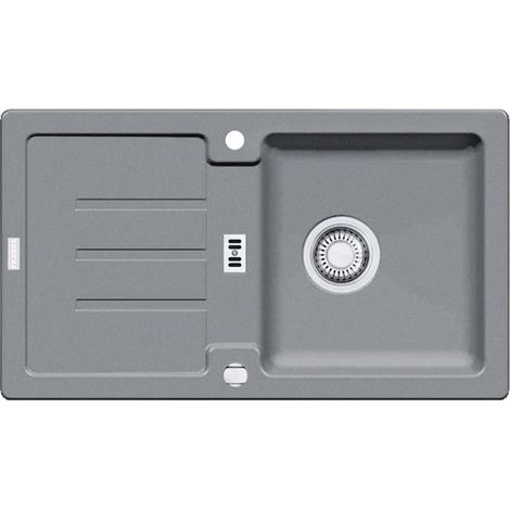 Franke Einbauspüle Strata STG 614-78 Fragranit+, Excenterventil Steingrau (1/3)