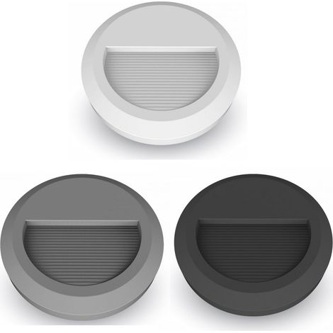 Lampada Applique V-TAC LED SMD Parete Segnapasso 2W 60LM 55° tondo IP65 VT-1142 G – SKU 1319 Bianco caldo 3000K (1/5)