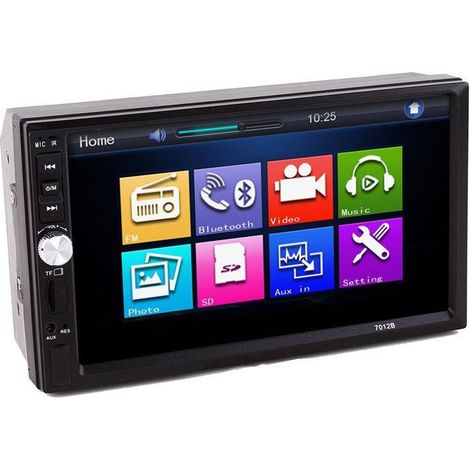 Trade Shop - Autoradio 7" Gps Bluetooth Stereo Touchscreen Mp4 Fm Usb Mp5 Stereo Sd Aux - (1/3)