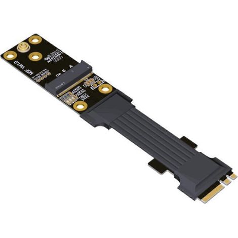 Flexibles Verlängerungskabel für ADT-Link M.2 Key AE PCI-E 4.0 x1 WLAN-Karte (1/5)
