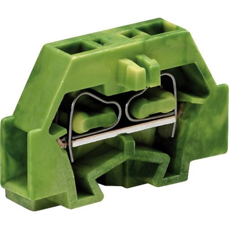 WAGO 260-307 Einzelklemme 5 mm Zugfeder Belegung: PE Grün, Gelb 1 St.