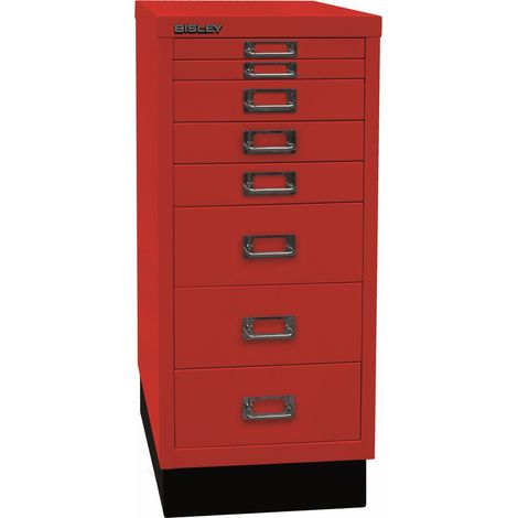 BISLEY MultiDrawer Schubladenschrank Kardinalrot (1/5)
