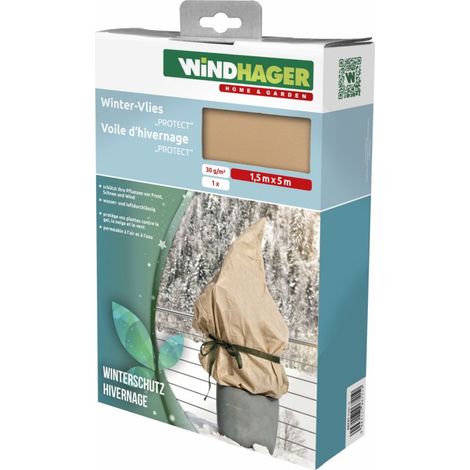 Windhager Winter-Vlies Protect 5 x 1,5 m, beige Schutzvlies (1/2)