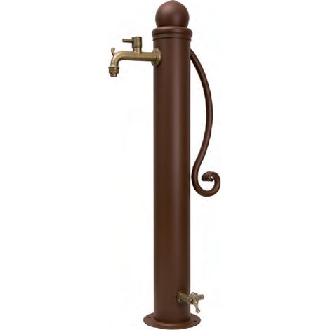 Fontana da Giardino con Manico e Doppio Rubinetto Belfer 42/ARRP Ruggine (1/5)