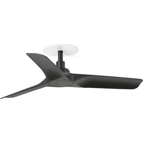 HEY RECESSED LED S Ventilator schwarz