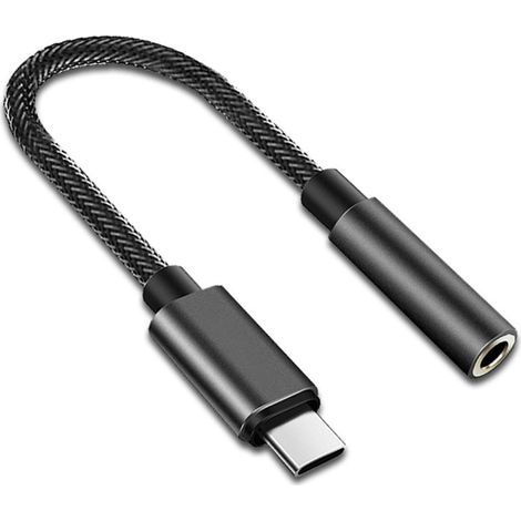 Adaptateur USB C Jack 3,5mm, USB Type C vers Jack Audio Adaptateur, Adaptateur Jack USB Type C Audio (1/5)