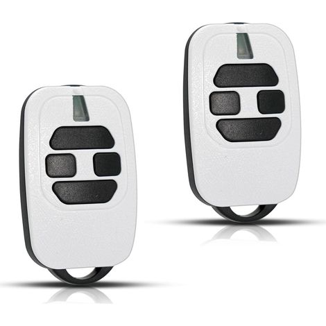 Lot de 2 télécommandes DEA 433,92 MHz – Compatibles GTI2, GTI4, TR2, TR4 – Portée jusqu’à 150 m – 3 types de code sélectionnables (1/5)
