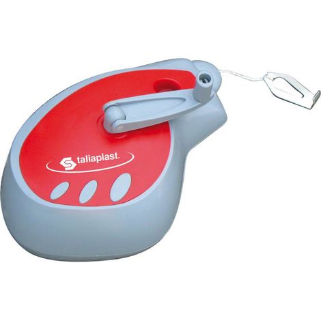 SCHNUR KORDEL PRO ROT FADEN 1MM GEFLOCHTEN/BLISTER TALIAPLAST - 400465